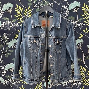 Levi's Indigo Denim Jacket Size 1X 14/16
